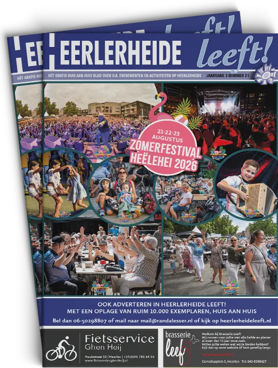 Cover van de nieuwste Heerlerheide Leeft!